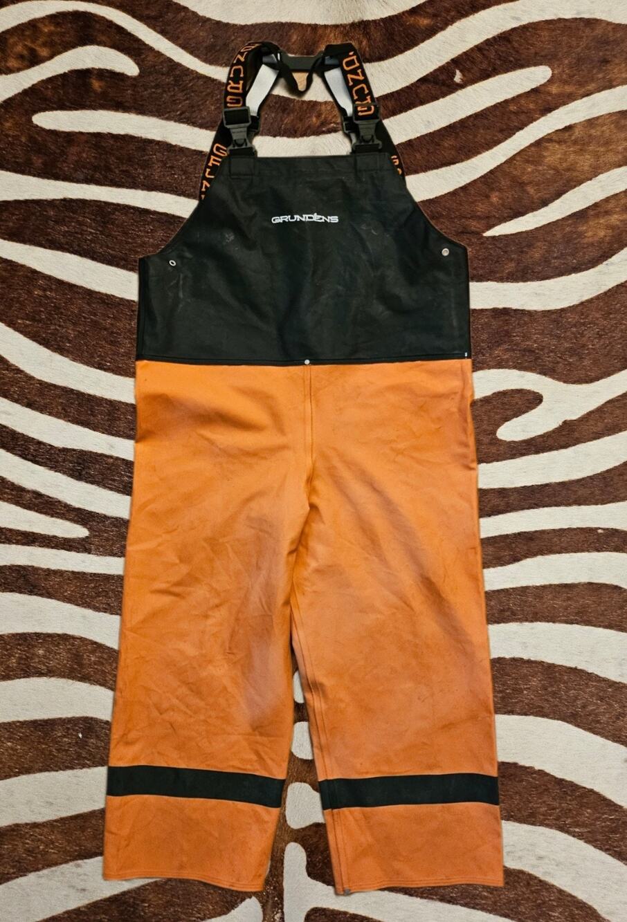 Grundens Men's Balder 504 Commercial Fishing Bib Pants Size Large